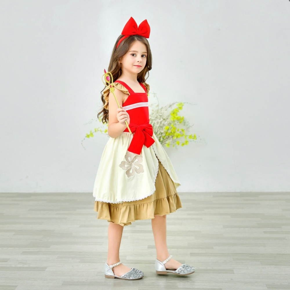 Luxury Embroidered Moana Costume Dress - Picture 8 of 9